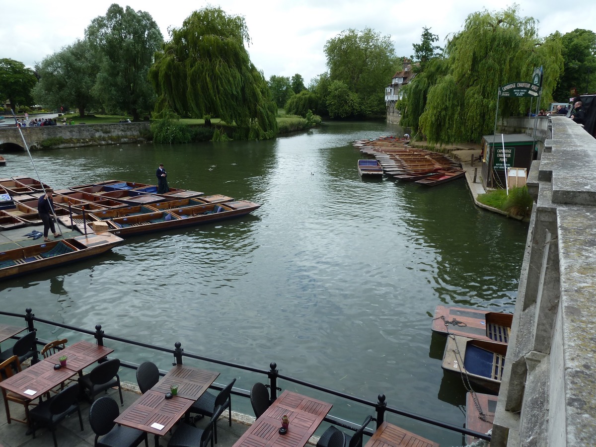 The River Cam & punts.